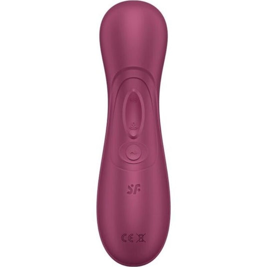 SATISFYER - PRO 2 GERAO 3 TECNOLOGIA DE AR LÍQUIDO VINHO TINTO