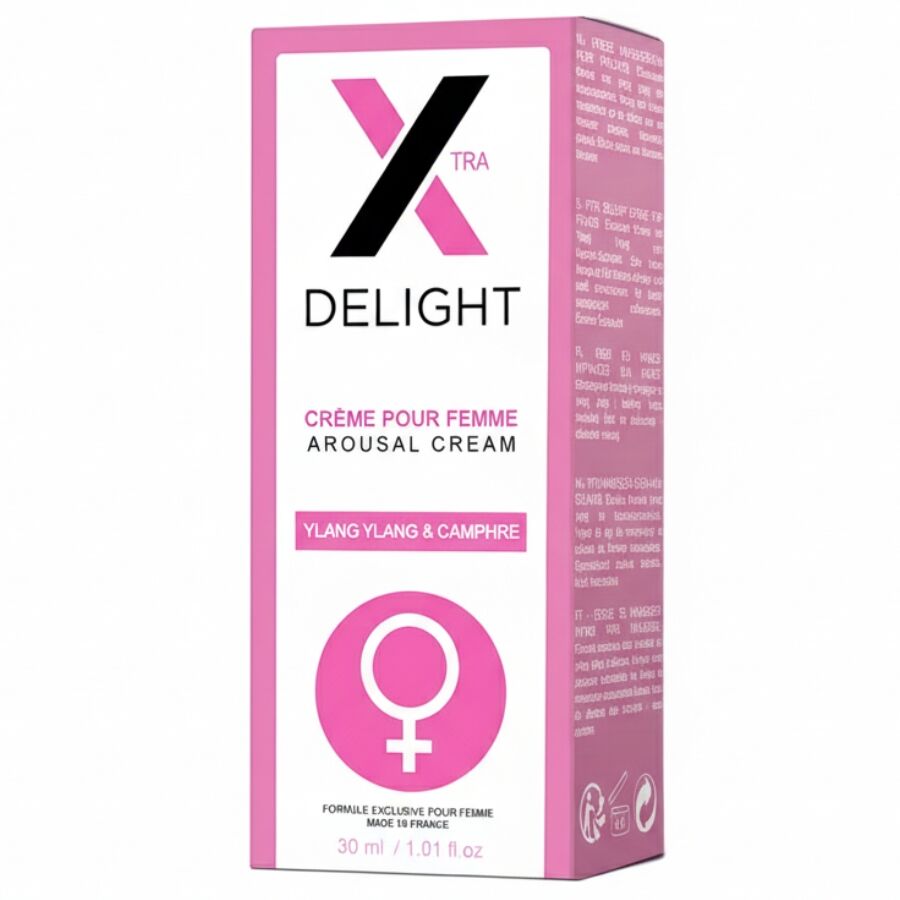 RUF - CREME DE EXCITAO X DELIGHT PARA O CLITÓRIS