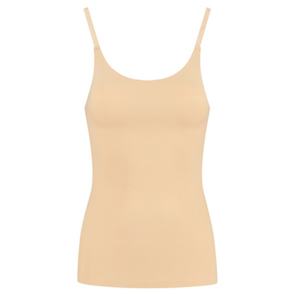 BYE-BRA - LIGHT CONTROL CAMISETA INVISÍVEL BEIGE TAMANHO L