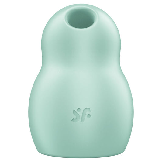 SATISFYER - PRO TO GO 1 ESTIMULADOR E VIBRADOR DE PULSO DE AR DUPLO VERDE