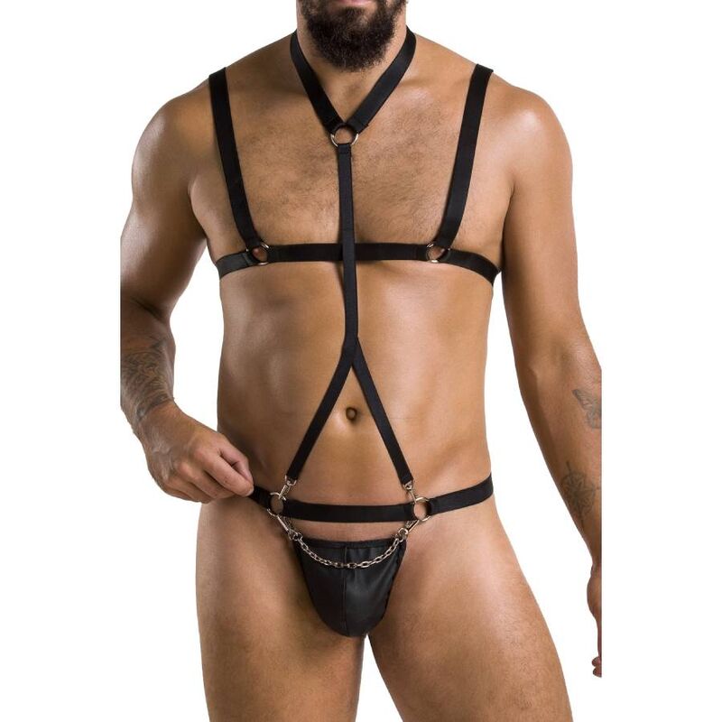 PASSION - 039 CONJUNTO ANDREW BLACK L/XL