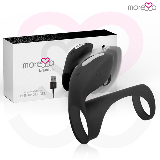 MORESSA - ANEL VIBRADOR BRANDON COM TAMPA