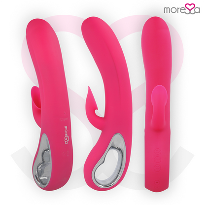 MORESSA - DUSTIN SUCÇÃO CLITÓRICA E VIBRAÇÃO PODEROSA SILICONE PREMIUM RECARREGÁVEL