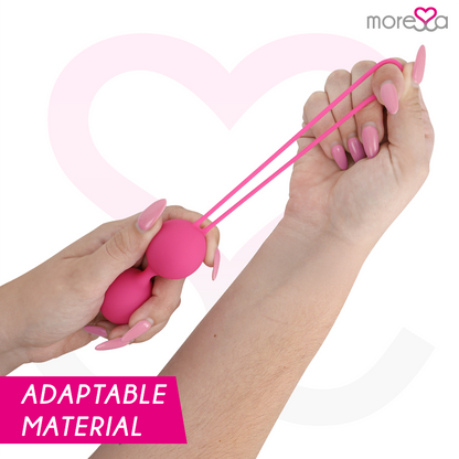 MORESSA - OSIAN DOIS SILICONE PREMIUM ROSA