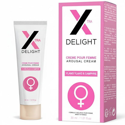 RUF - CREME DE EXCITAO X DELIGHT PARA O CLITÓRIS