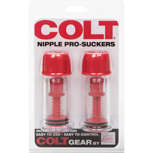 CALEXOTICS - VENTOSAS DE SUCÇÃO DE MAMILOS COLT RED